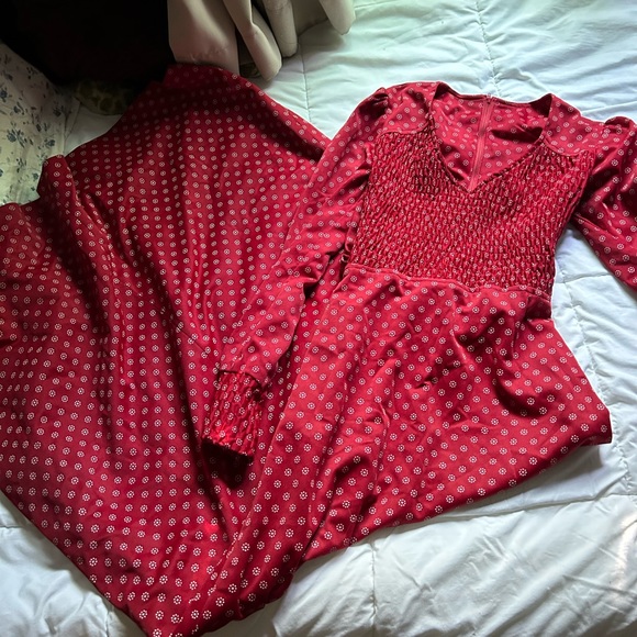 Vintage Dresses & Skirts - Vintage Renaissance Revival dress